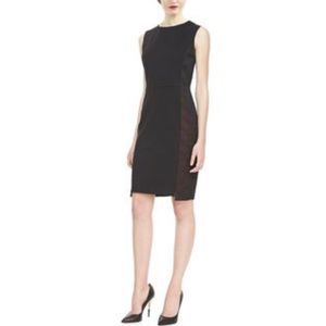 NWT Elie tahari black red panels Judy shea…